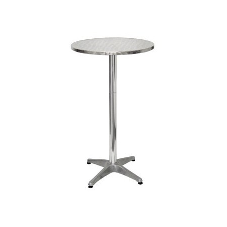 ALUMINIUM POSEUR TABLE