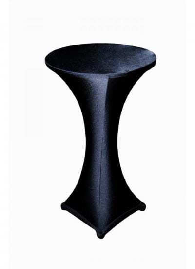 BLACK POSEUR TABLE STRETCH COVER