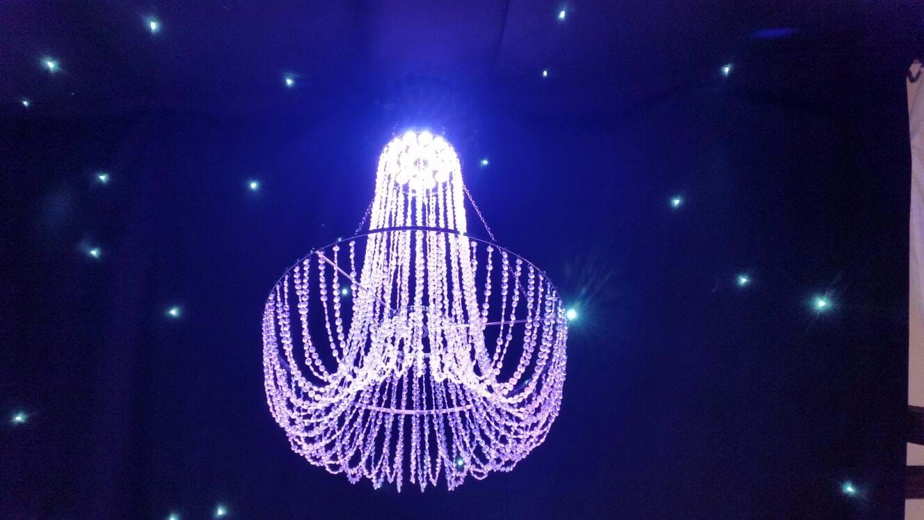 LED Colour Changing Chandelier